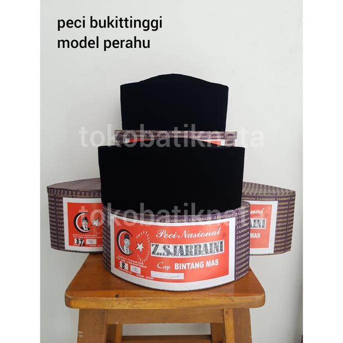 peci bukittinggi songkok nasional cap BINTANG MAS, Z SJARBAINI