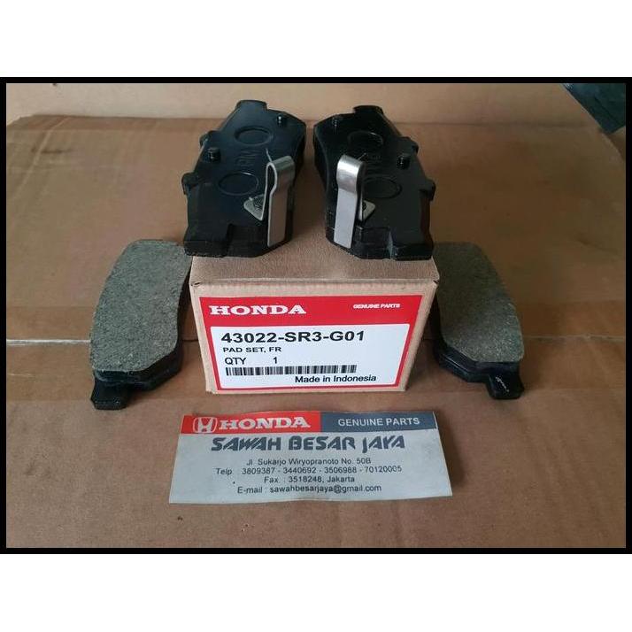 TERMURAH BRAKE PAD - KAMPAS KANVAS REM CAKRAM BELAKANG HONDA JAZZ S RS GE8 & CITY I-VTEC GM2 2008 20