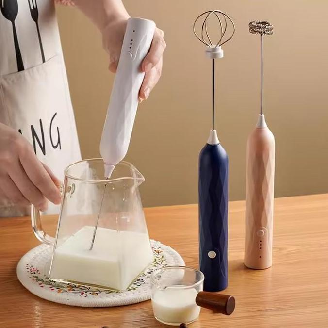 BIANCHELO Cosy Hand Mixer Mini Elektrik Pengaduk Telur Balloon Whisk Foamer USB Charger