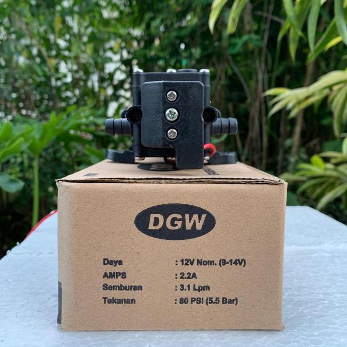 Pompa Air DC 12V Dinamo Sprayer Elektrik DGW Original