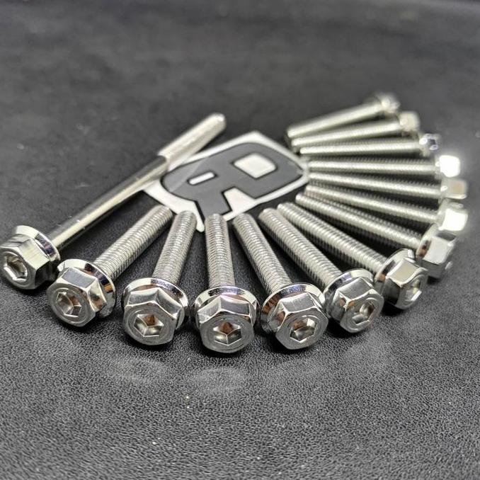 Baut Set Cvt Stainless 2 Kunci Vario 110 Karbu Karburator