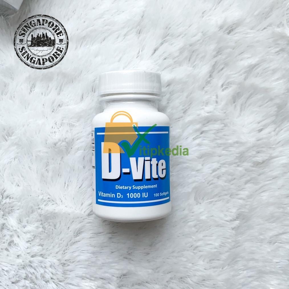 D-VITE Dietary Supplement 1000IU - 100 softgels