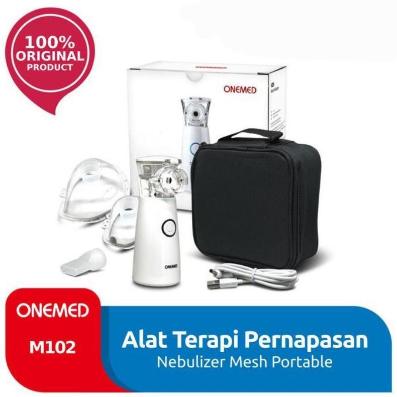 Nebulizer Portable Onemed M102 Mesh / Nebulizer Portable - Alat Terapi UAP Anak Dan Dewasa