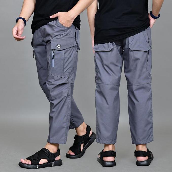 Celana Sirwal Cargo, Celana Cargo Pria, Celana Gunung Pria