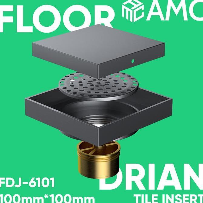 AMC FDJ 6101 Floor Drain Strainer Saringan Got Kamar Mandi Anti Bau