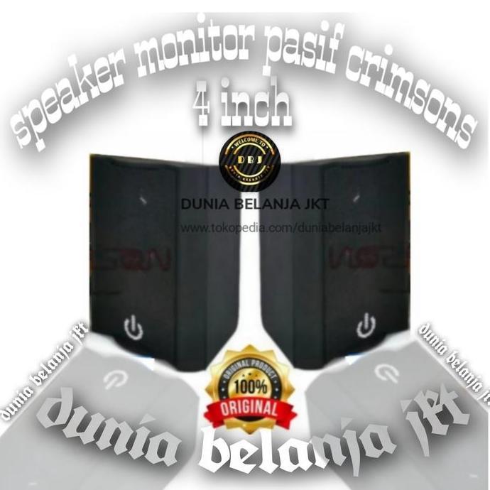 SPEAKER PASIF CRIMSON 4 INCH CR 402 terlaris