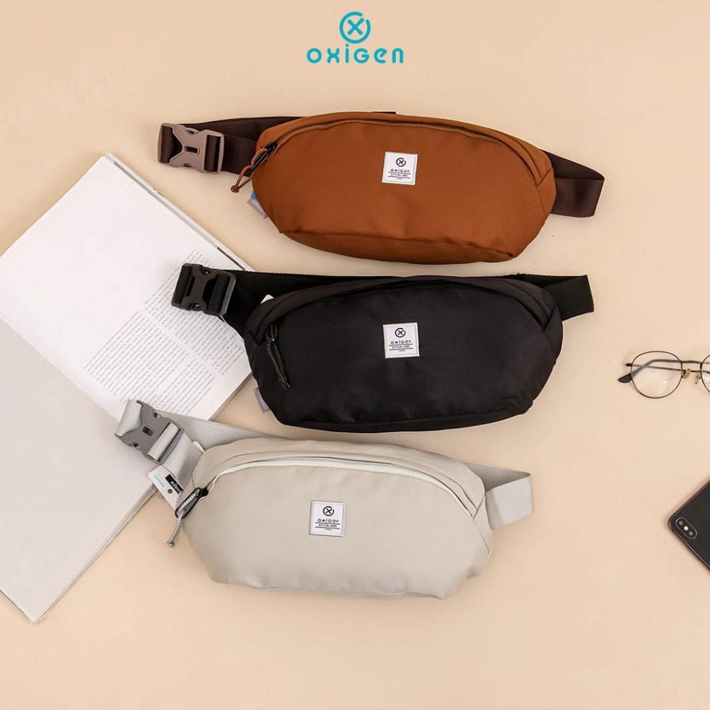 new product oxigen orlando tas pinggang wanita polyester waist bag modern dan stylish