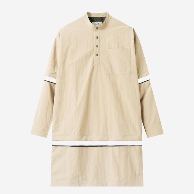 DUHA Gamis Pria Lengan Panjang - Taroob - Lht Brown