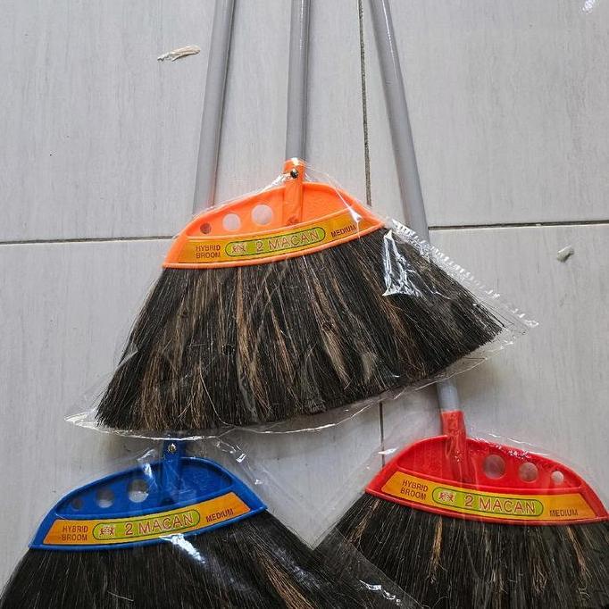 IRMAZUKI81 - SAPU IJUK CAP 2 MACAN ORI/SAPU LANTAI