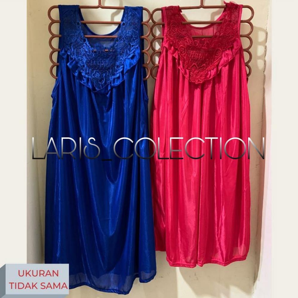 HEMAT Laris - Baju tidur wanita jumbo ld 120 cm lingerie sexy import / dress lingeri happy py 67 fit