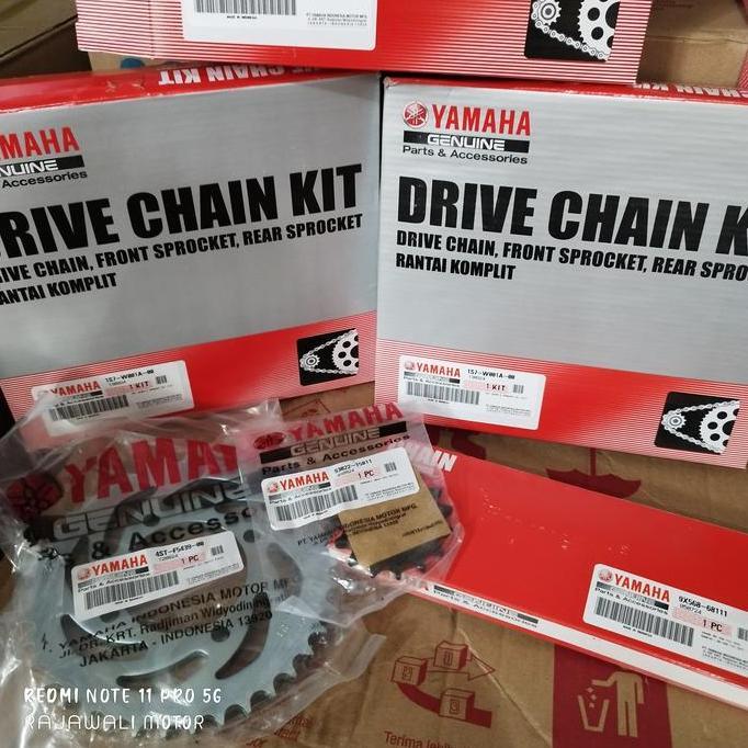 1S7-W001A-00 gearset 1S7 jupiter mx old yamaha original