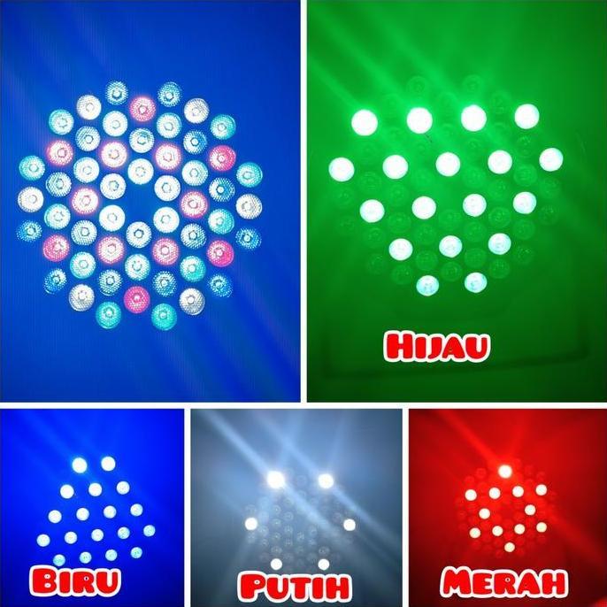 Lampu Parled RGBW Redsun 54x3watt