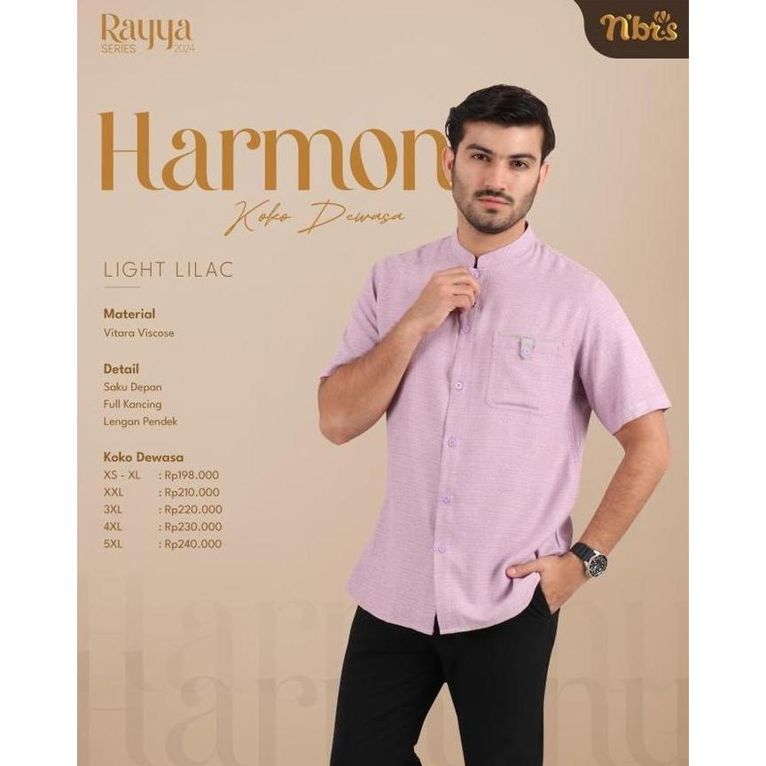 Gamis Nibras Terbaru HARMONY LHT LILAC Gamis Sarimbit Nibras Couple Keluarga Couple Muslim Lebaran T