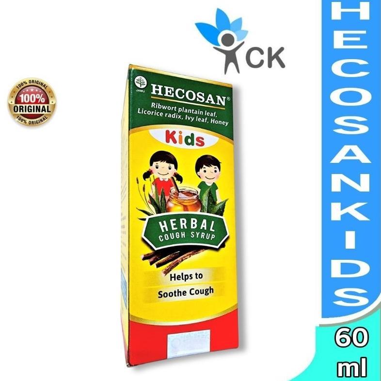 HECOSAN KIDS SYRUP 60 ML batuk herbal untuk anak