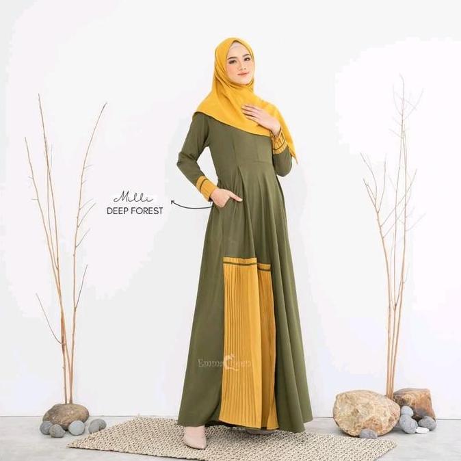 EMMAQUEEN Gamis DRESS CANTIK DRESS PESTA