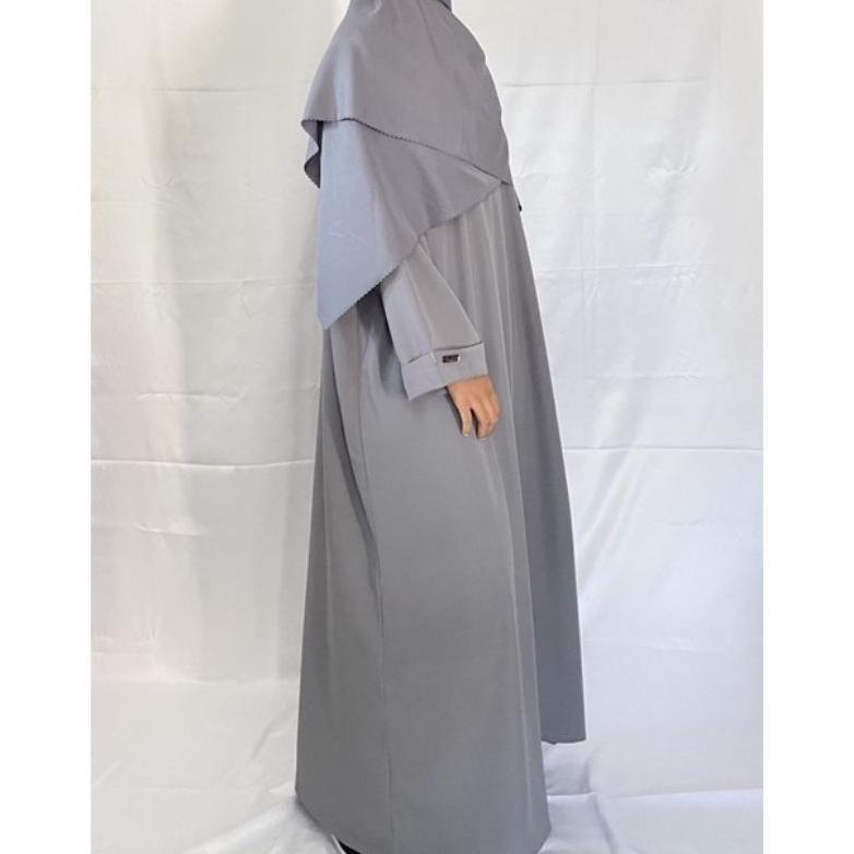 CUCI GUDANG ABAYA TURKEY PUTIH I  ABAYA BASIC I  ABAYA DRESS POLOS  ABAYA TURKI  ARMY UKURAN S M L X