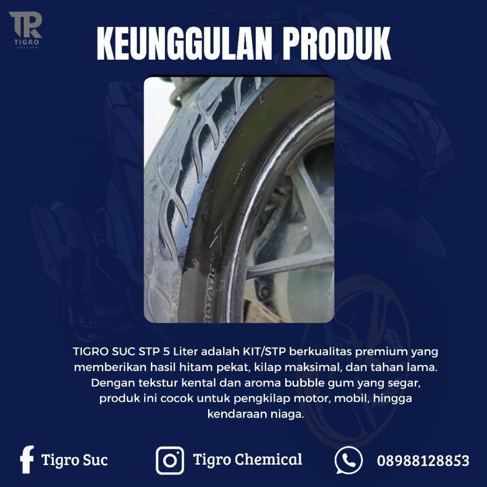 Terbaru Kit/Stp/Semir Ban 5 Liter Tersedia Dalam Berbagai Warna