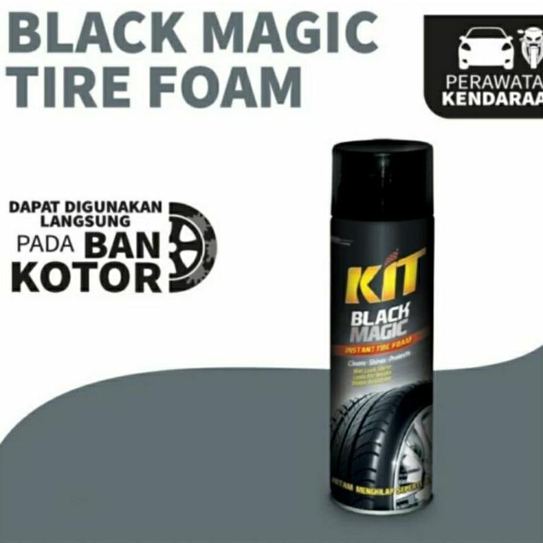 Diskont Kit Black Magic Tier Foam / Semir Ban Mobil / Motor Busa - 400Ml