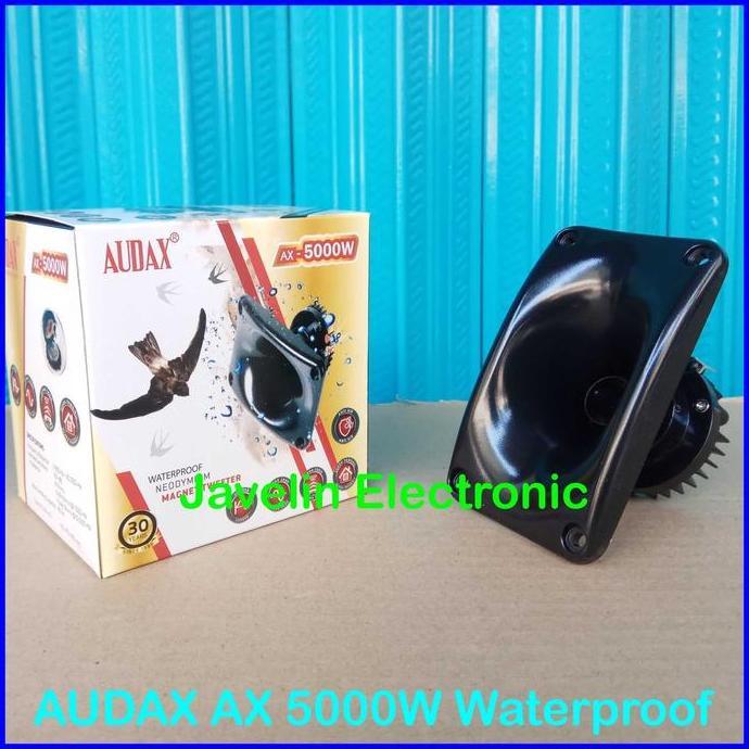 Tweeter Waterproof Audax AX 5000 W Tahan Air Magnet Neodymium Speaker AX5000 5000W terlaris