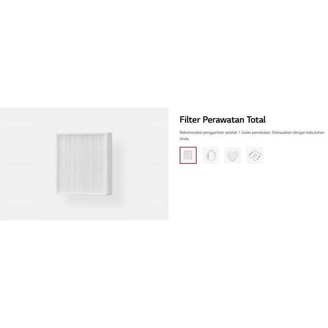 Amanaja- Lg Hepa Filter Puricare Mask Sparepart - Filter Masker Lg - Pfdahc02