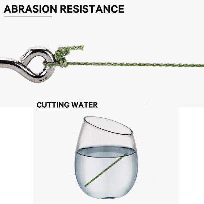 Langsungdapat- Senar Pancing Pe 300M Tali Pancing Pe Benang Pancing Pe Braided Kenur Pancing Senar B