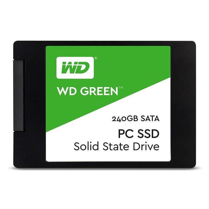 Saverain- Ssd Wd Green 240Gb - Sata 2.5" 7Mm - 3D Nand Ssd - Garansi 3 Tahun