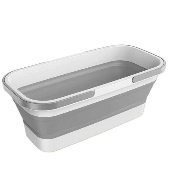 Baskom Plastik Kotak Baskom Ember Lipat Jumbo 10 LITER GM