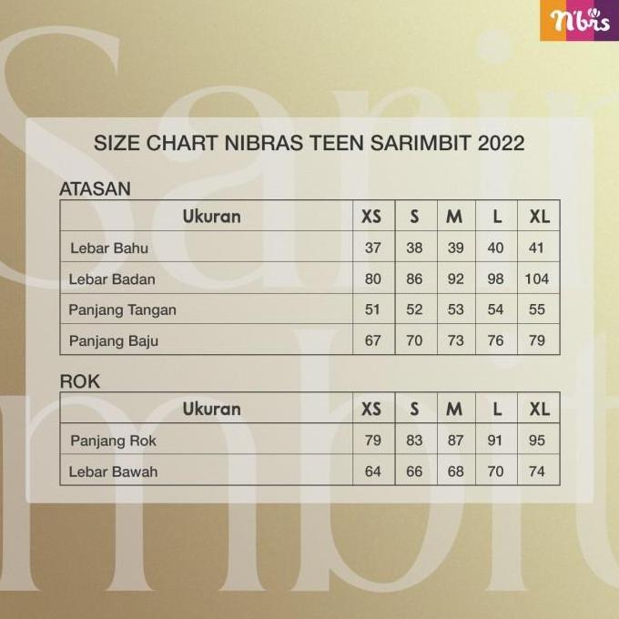SETELAN REMAJA NIBRAS DIMENSIONS TEEN