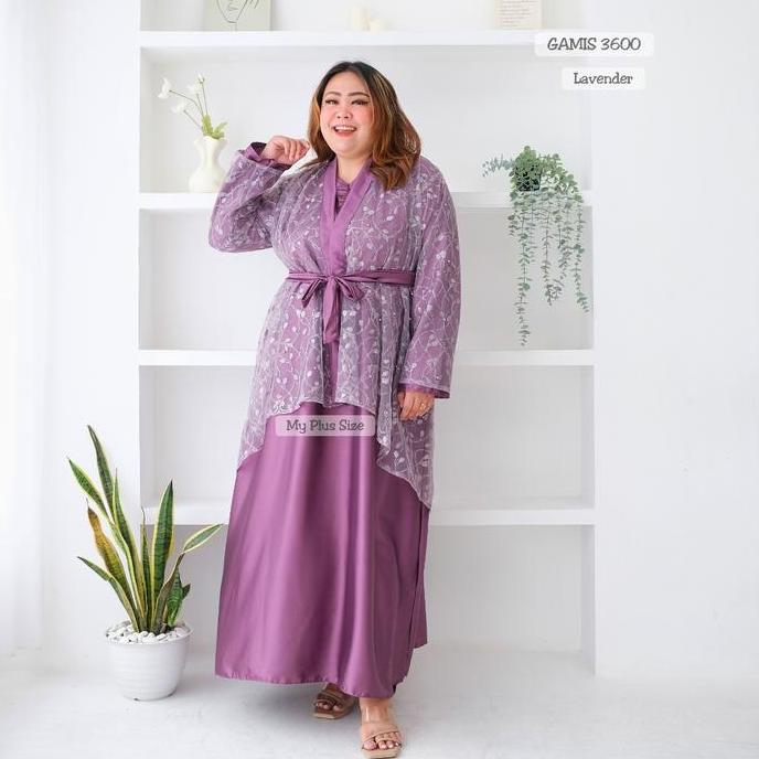 Gamis Outer Tile Mutiara Jumbo 3600, Ld 130 & 142 cm terlaris