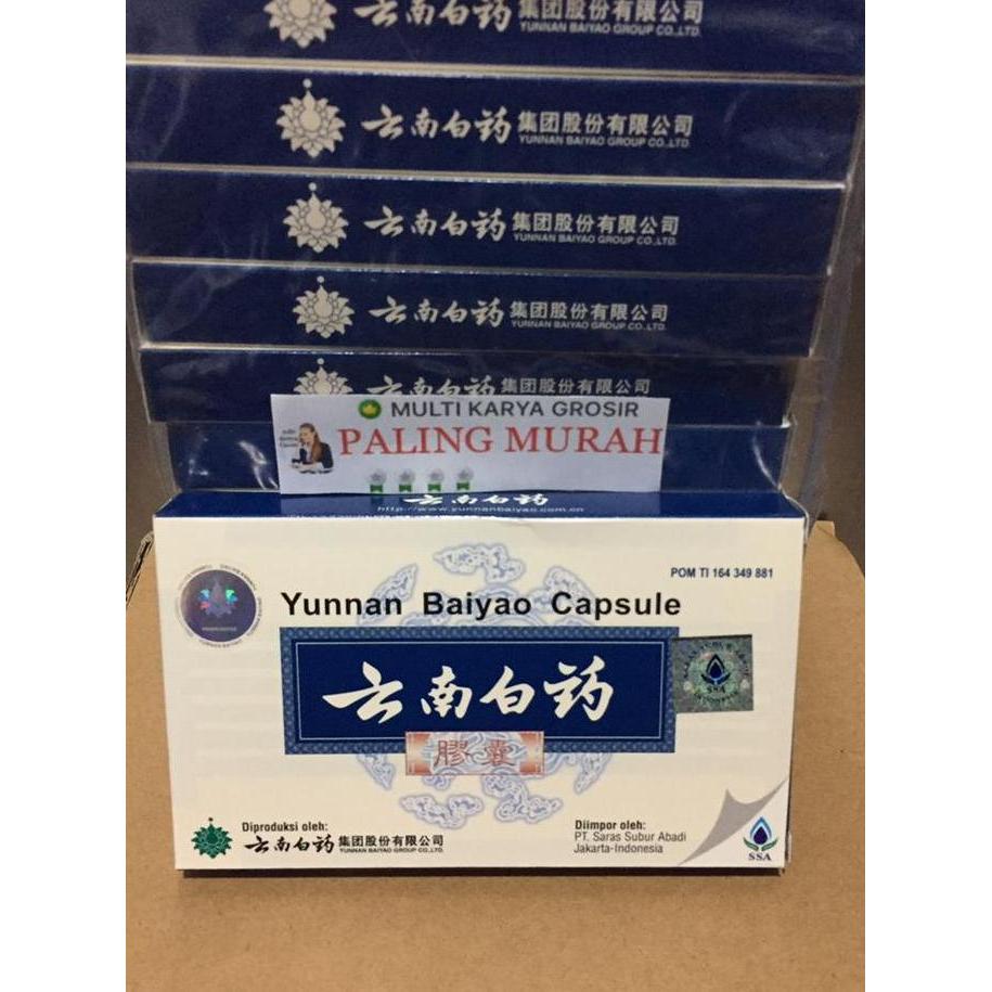 Sehatterusya- Yunnan Baiyao Kapsul - Kapsul Yunnan Baiyao