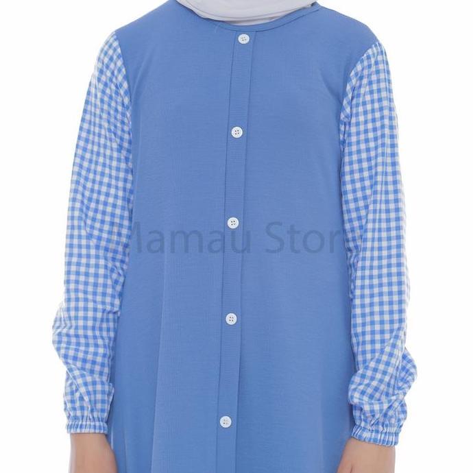 Gamis Dress Anak Perempuan SD SMP Tanggung Baju Muslim Lebaran Kekinian Terbaru