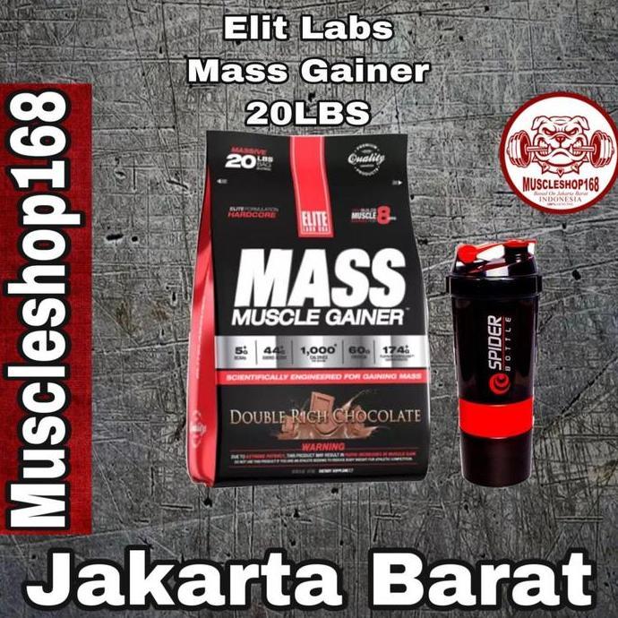 Whynottx- Elite Labs Mass Muscle Gainer 20 Lbs