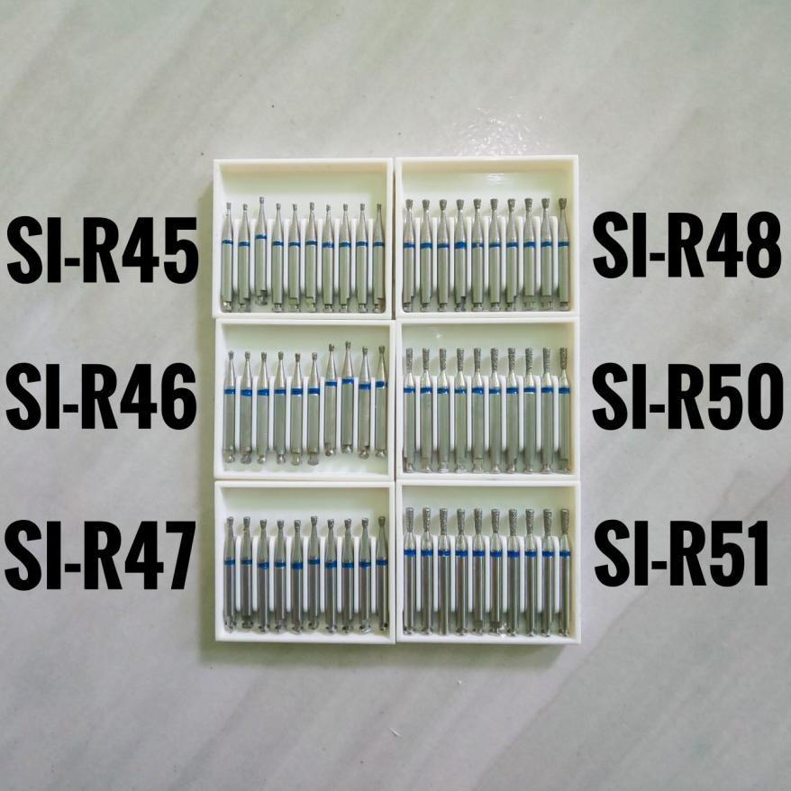 mata bor gigi dental burs lowspeed diamond inverted type