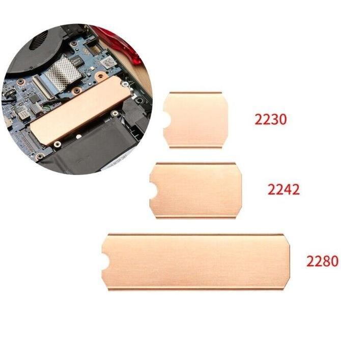 Saverain- Heatsink Ssd M.2 Nvme Sata Ngff 2232 2242 2280 M2 Pendingin Copper