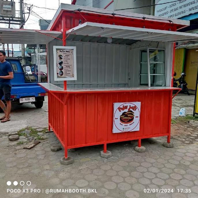 Terlaris Booth Kontainer Besar Portabel