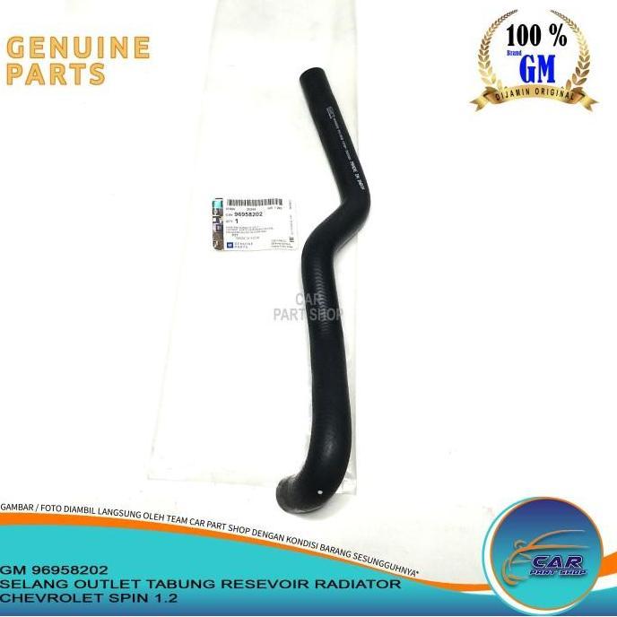 Promo SELANG OUTLET TABUNG RESEVOIR RADIATOR CHEVROLET SPIN 1.2 ORI GM Diskon