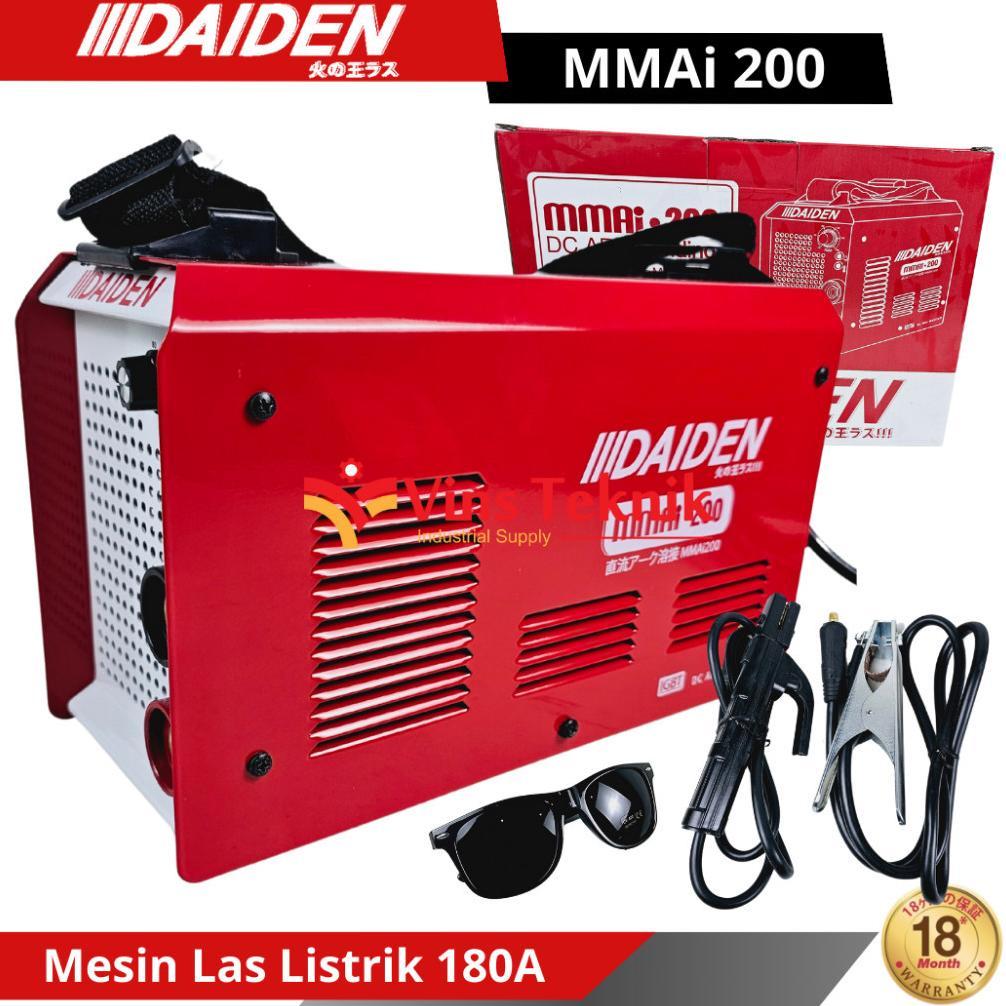 DAIDEN MMAi 200 Mesin Las Listrik 200A Travo Las Inverter Trafo Las Inverter MMAi200