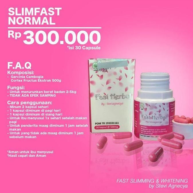 Whynottx- Fast Herbal Normal Fast Slimming Whitening By Steviagnecya Original