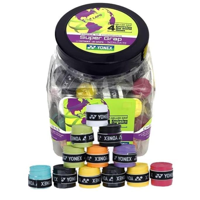 Lansungkirim- Grip Bulat Karet Yonex Original / Raket Badminton