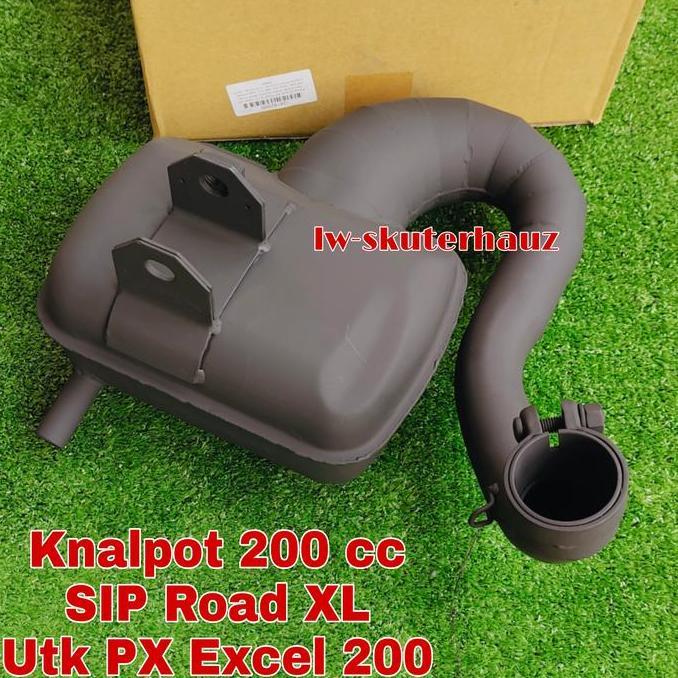 Knalpot Bigbox SIP Road XL by SIP Germany utk PX Excel 200