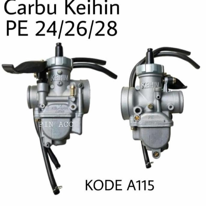 Karbulator Keihin Original Pe 28, 26, 24 / Karbu Keihin Original
