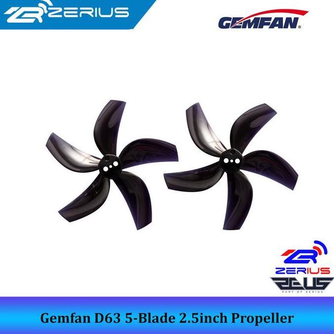 Lansungkirim- Gemfan D63 Ducted 63Mm 2.5Inch 5-Blade 2.5 Inch Cinewhoop Propeller