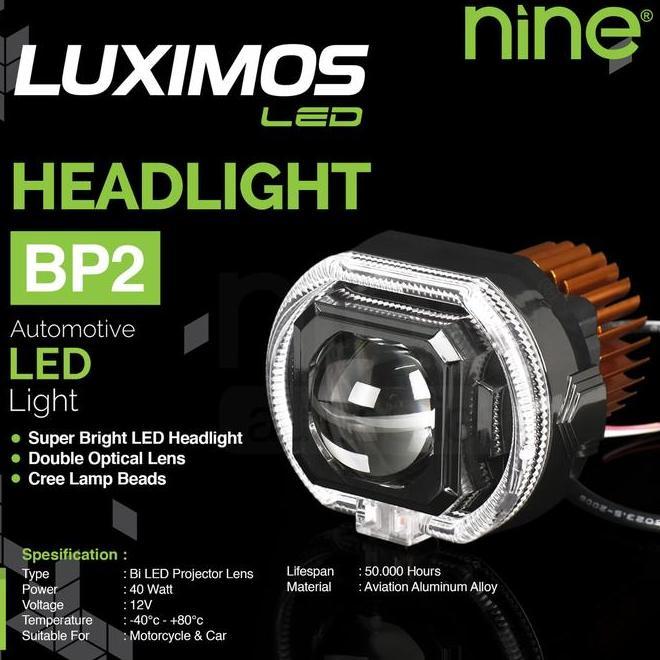 Lampu Biled Biled Motor Projector Motor 9Nine Luximos Bp2 40 Watt Shroud Devil Rgb