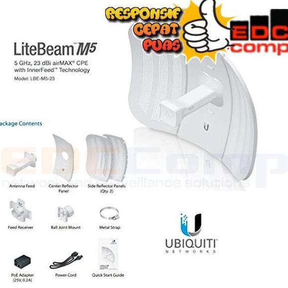 Ubiquiti LiteBeam M5-23 23DBI UBNT LBE-M5-23 Ubiquity LBE M5 23 terlaris