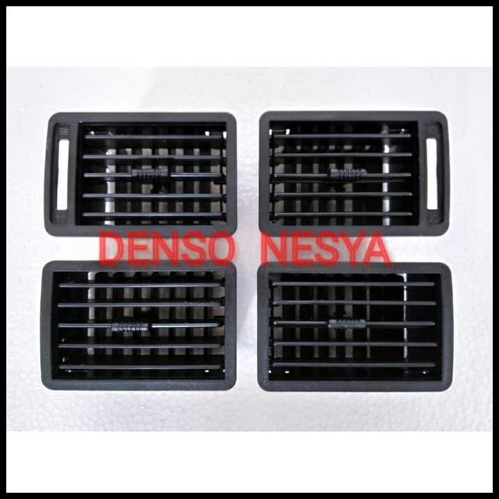 TERMURAH 4 PCS BUAH BIJI KISI GRILL GRIL LUBANG ANGIN AC PADA DASHBOARD DEPAN MOBIL ISUZU PANTHER KO