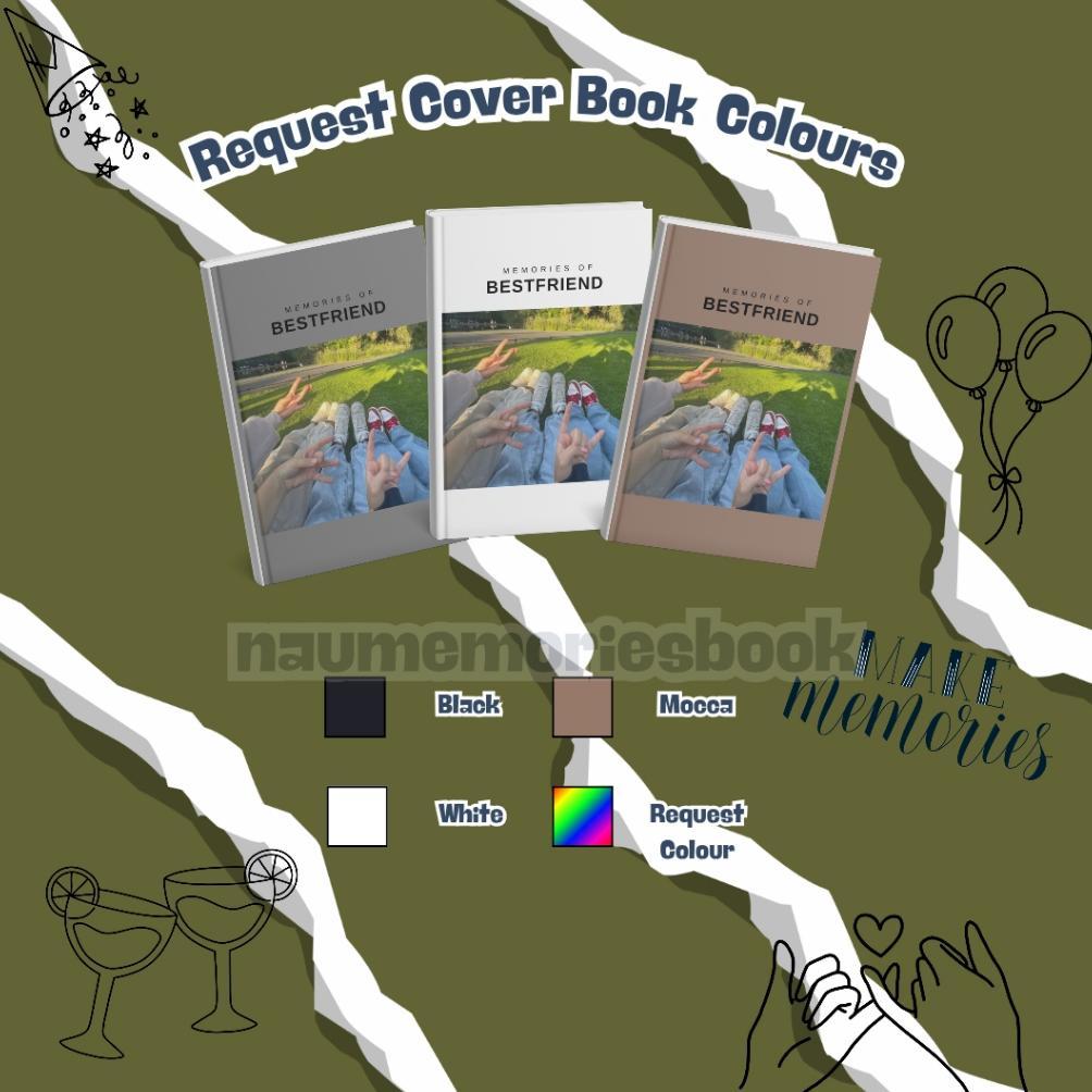 [GRY] Memories Book Tema Best Friend Hampers Kado Custom | Gift Anniversary