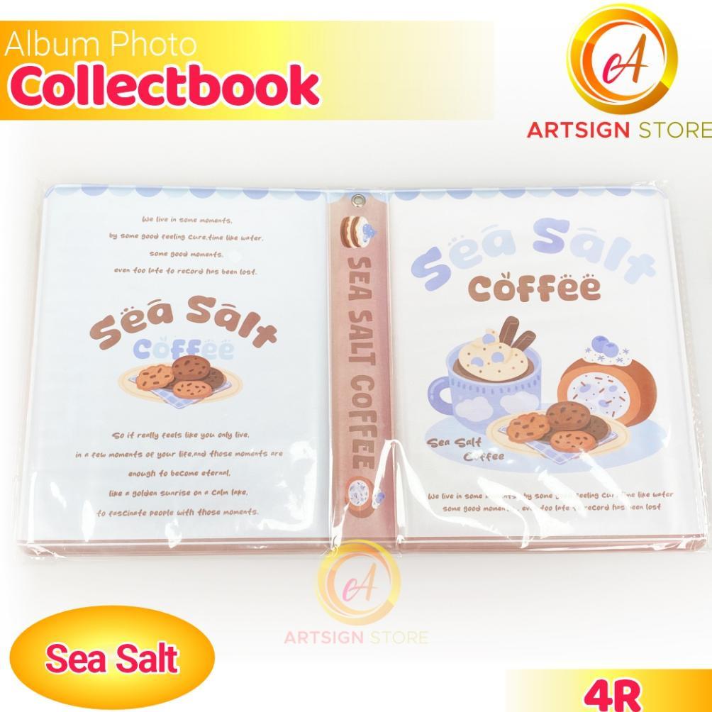 [GRY] Album Foto 4R Album Collectbook Photostrip Album 4R 40 Pockets Colorful Kpop Storage Album Kor