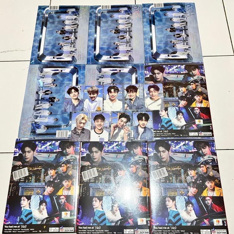 [GRY] ALBUM SEALED PHOTOBOOK ZB1 ZEROBASEONE  YHMAH YOU HAD ME AT HELLO FEEL THE POP FIRST PRESS ZHA