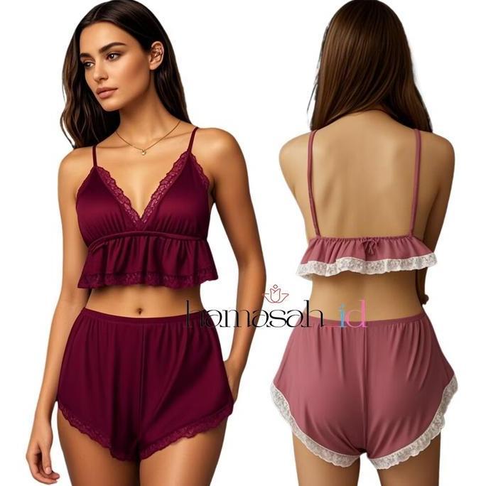 lingerie wanita - y lingerie - lingering wanita hot - baju tidur wanita y - ukuran s-6xl