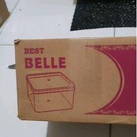 12 pcs toples kue kering 500 gram toples lebaran toples mika bening toples kotak 250gram toples bula